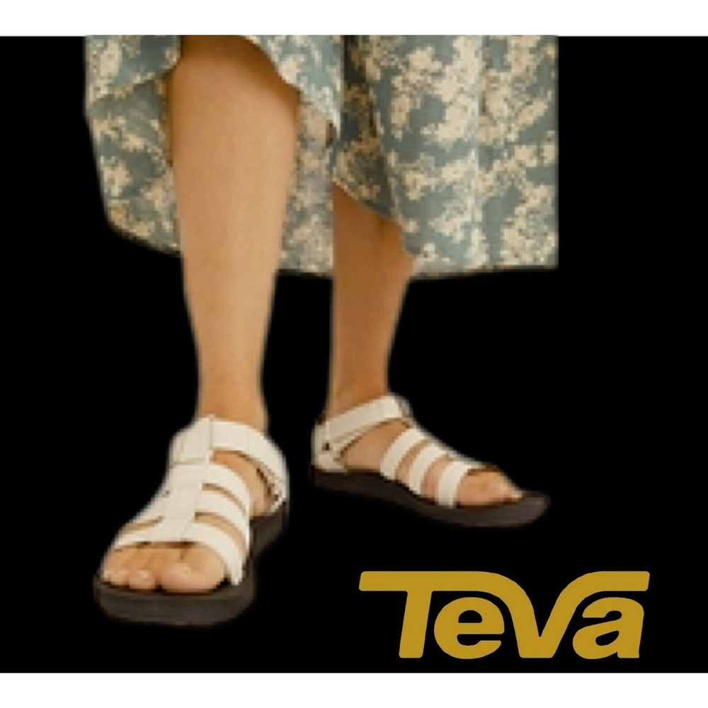 TEVA Original Dorado Off White Birch Sandal - Picture 9 of 9